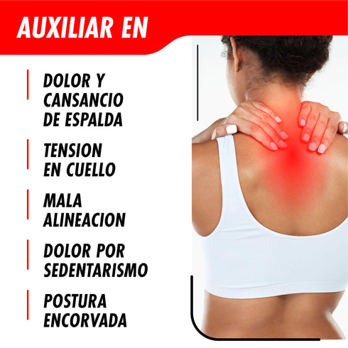 SPORTIFY Corrector de Postura Superior Ajustable