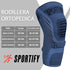 SPORTIFY Rodillera Ortopédica Ajustable con Soporte de Rótula