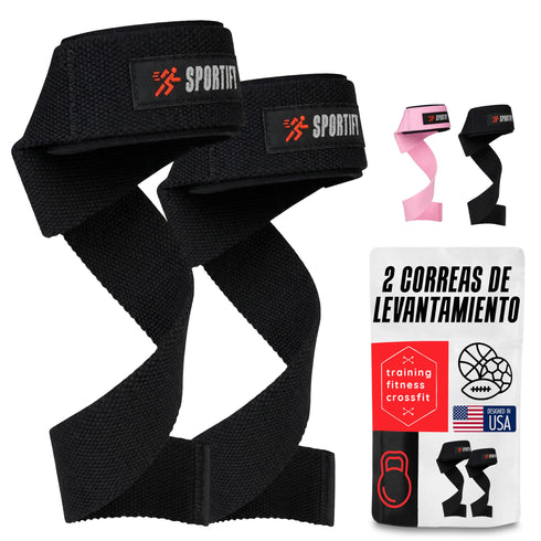 SPORTIFY Par de Correas de Muñeca para Gimnasio