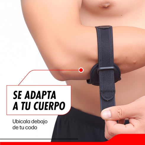 SPORTIFY Codera Ajustable con Almohadilla de Compresión