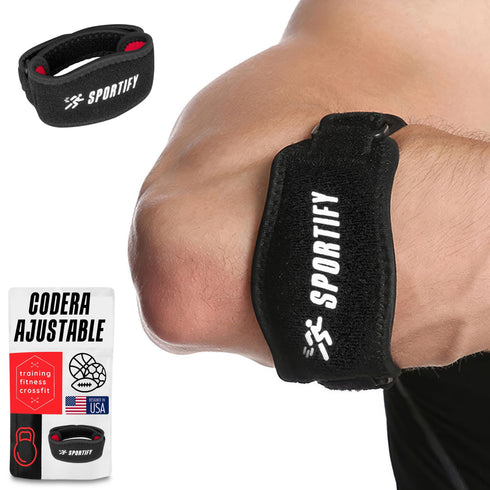 SPORTIFY Codera Ajustable con Almohadilla de Compresión