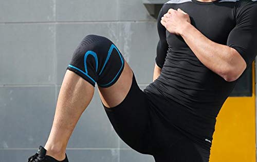 SPORTIFY 2 Rodilleras (1 PAR) Deportivas Ortópedicas de Soporte sin Costuras para Control del Dolor y la Inflamación de la Rodilla Estimulante del Flujo Sanguíneo en Rodilla para Promover la Recuperación Muscular Consultar la Tabla de Medidas. AUTENTICAS