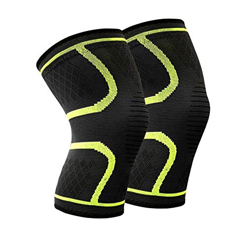SPORTIFY 2 Rodilleras (1 PAR) Deportivas Ortópedicas de Soporte sin Costuras para Control del Dolor y la Inflamación de la Rodilla Estimulante del Flujo Sanguíneo en Rodilla para Promover la Recuperación Muscular Consultar la Tabla de Medidas. AUTENTICAS