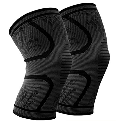 SPORTIFY 2 Rodilleras (1 PAR) Deportivas Ortópedicas de Soporte sin Costuras para Control del Dolor y la Inflamación de la Rodilla Estimulante del Flujo Sanguíneo en Rodilla para Promover la Recuperación Muscular Consultar la Tabla de Medidas. AUTENTICAS