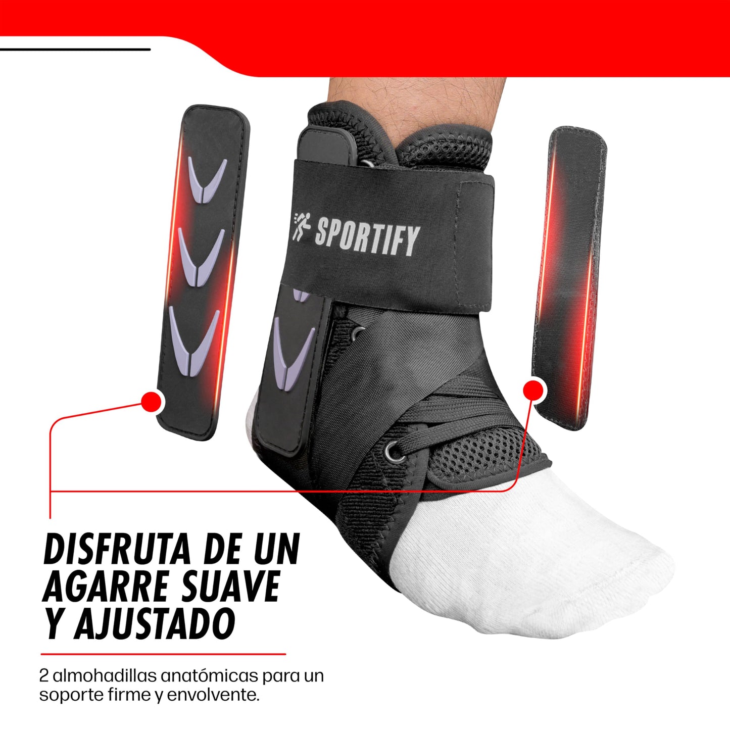 SPORTIFY Tobillera de Soporte para Esguince